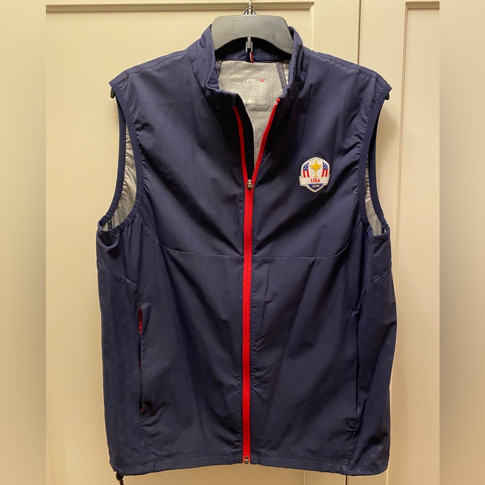 RLX Golf Vest - 2018 USA Ryder Cup - Navy Men’s Medium